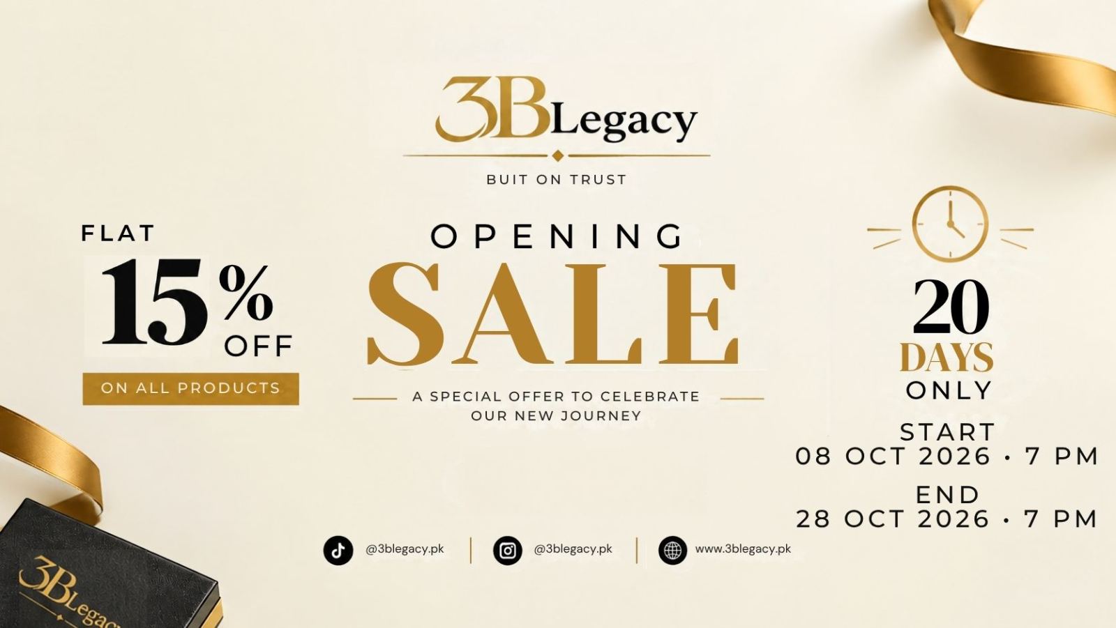 GRAND OPENING SALE — Watches