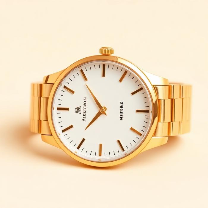 Royale in Gold White — 3bLegacy Watches